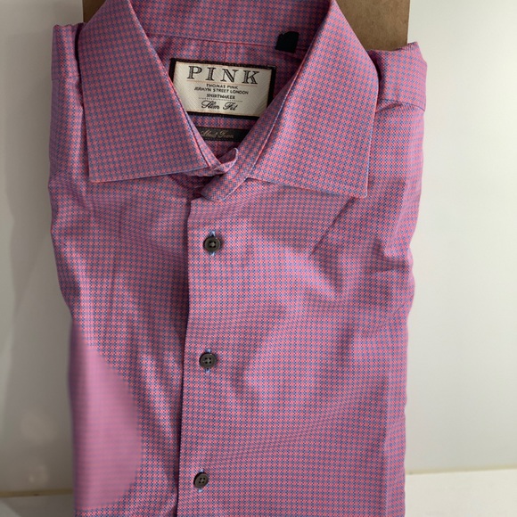 Thomas Pink Other - Like New Men’s Pink button down cotton shirt